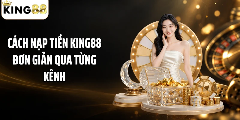Cách nạp tiền KING88 đơn giản qua từng kênh