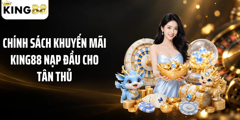 Chính sách khuyến mãi KING88 nạp đầu cho tân thủ