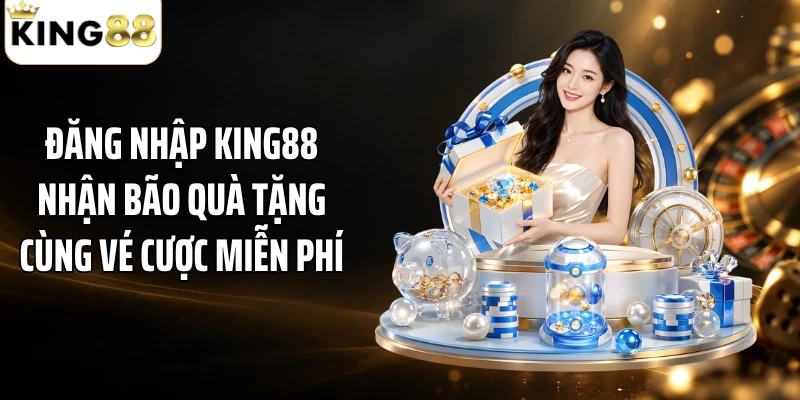 Đăng Nhập KING88 Nhận Bão Quà Tặng Cùng Vé Cược Miễn Phí
